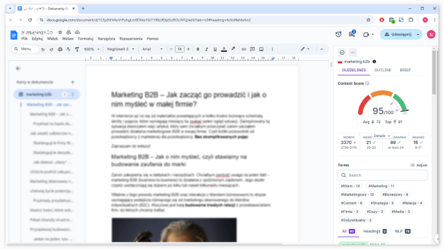 Optymalizacja stron B2B pod SEO