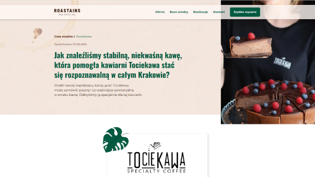 Marketing B2B - Case study Roastains